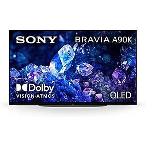 [NEW] $898 | Sony 42 Inch A90K BRAVIA XR 4K HDR TV OLED Smart Google TV (XR-42A90K) at Amazon